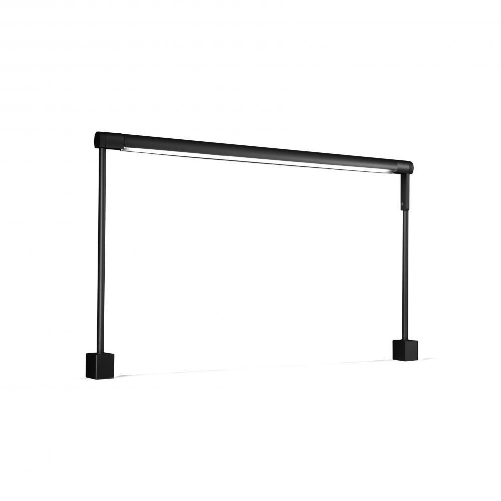 Sobre 36" Desk Clamp Mounted with Occupancy Sensor and Dimmer Control (Warm Light; Metallic Blac