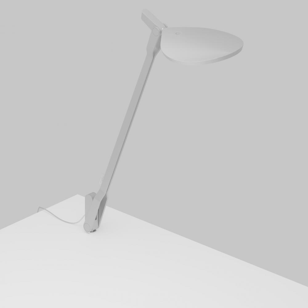 Splitty Pro Desk Lamp with through-table mount, Silver
