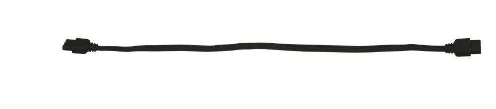 Instalux Low Profile Under Cabinet 12-in Linking Cable Black