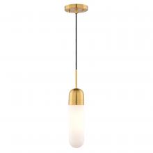 Vaxcel International P0420 - Thalia 4.75-in. 1 Light Mini Pendant Antique Gold