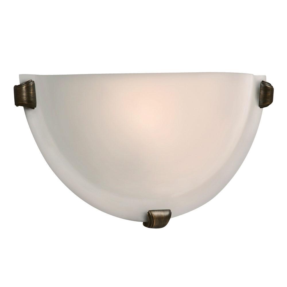 LED Wall Sconce - in Oil Rubbed Bronze finish with Frosted Glass