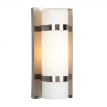 Galaxy Lighting ES215670BN - Wall Sconce - in Brushed Nickel finish with Satin White Glass (Suitable for Indoor Use Only)