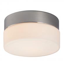 Galaxy Lighting L612310CH007A2 - LED Flush Mount Ceiling Light - in Polished Chrome finish with Satin White Glass