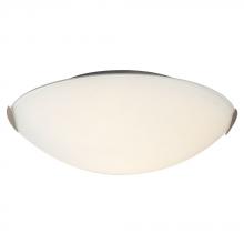 Galaxy Lighting L612413BN016A1 - LED Flush Mount Ceiling Light - in Brushed Nickel finish with Satin White Glass