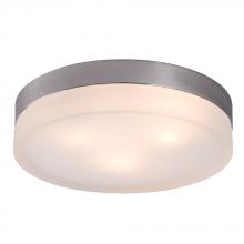 Galaxy Lighting L615274CH010A1 - LED Flush Mount Ceiling Light - in Polished Chrome finish with Frosted Glass