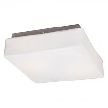 Galaxy Lighting L633500BN016A1 - LED Flush Mount Ceiling Light - in Brushed Nickel finish with Satin White Glass