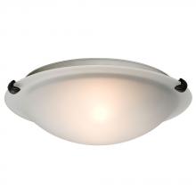 Galaxy Lighting 680112FR-ORB-113NPF - Flush Mount Ceiling Light - in Oil Rubbed Bronze finish with Frosted Glass