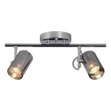 Galaxy Lighting 753232CH - 2-Light Track Light - in Polished Chrome finish with Chrome Mirrored Glass