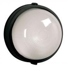Galaxy Lighting L305111BK010A1 - LED Outdoor Cast Aluminum Marine Light - in Black finish with Frosted Glass (Wall or Ceiling Mount)