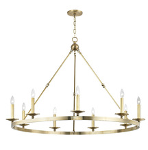 Hudson Valley 3209-AGB - 9 LIGHT CHANDELIER