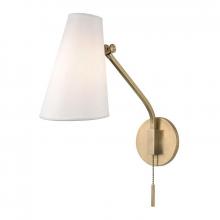 Hudson Valley 6341-AGB - 1 LIGHT SWING ARM WALL SCONCE