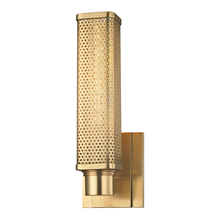 Hudson Valley 7031-AGB - 1 LIGHT WALL SCONCE
