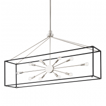 Hudson Valley 8948-PN/BK - Glendale Linear