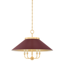 Hudson Valley MDS1403-AGB/CRN - Clivedon Chandelier