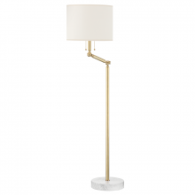 Hudson Valley MDSL151-AGB - 2 LIGHT FLOOR LAMP