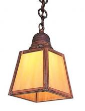 Arroyo Craftsman AH-1EAM-BK - a-line shade pendant without overlay (empty)