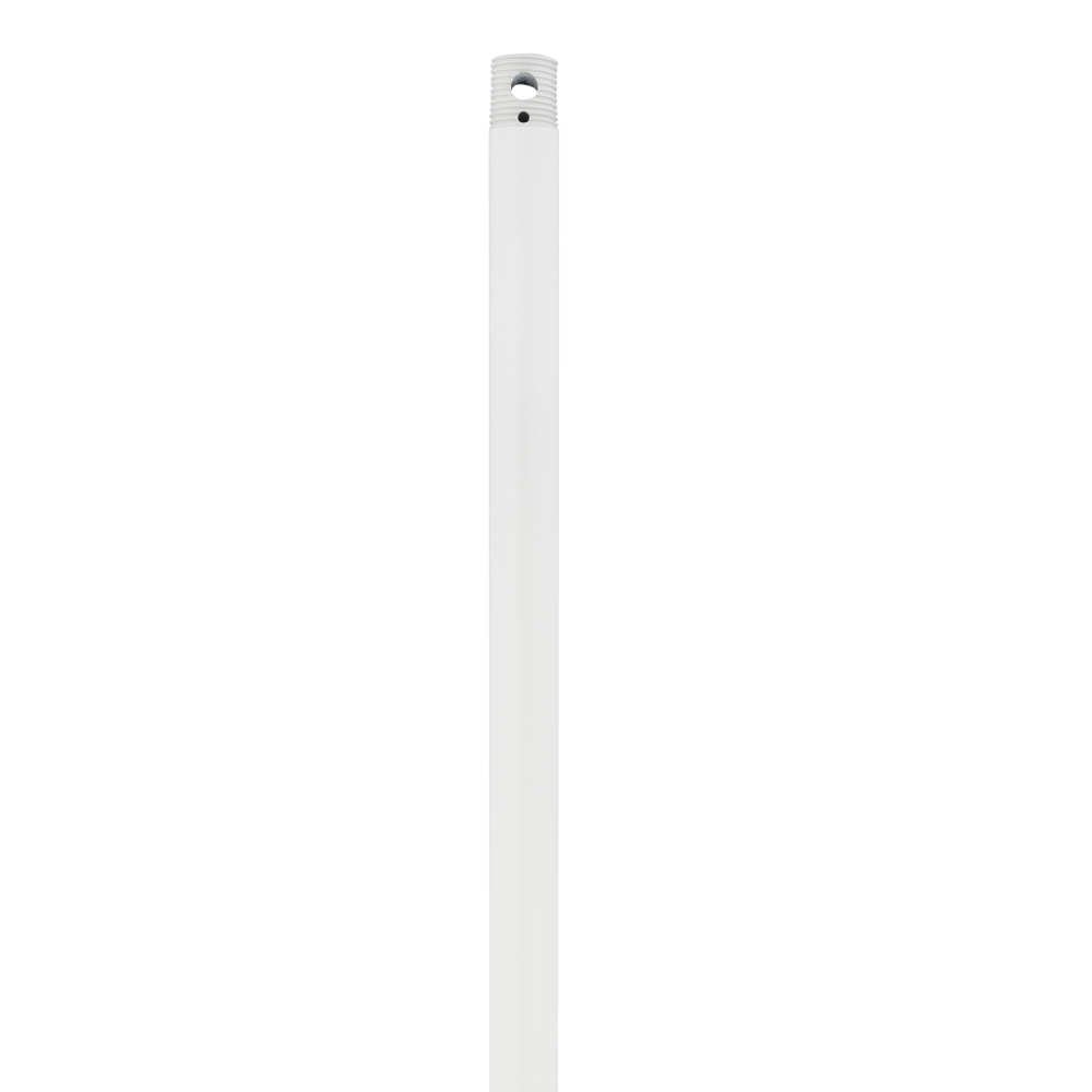 36" Coastal Threaded Downrod - Matte White