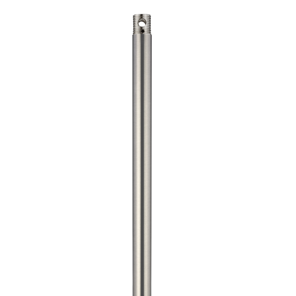 48" Threaded Downrod - Brushed Steel