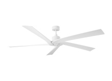 Visual Comfort & Co. Fan Collection 5ASPCR70RZW - Aspen Coastal 70 Ceiling Fan in Matte White with Matte White Blades