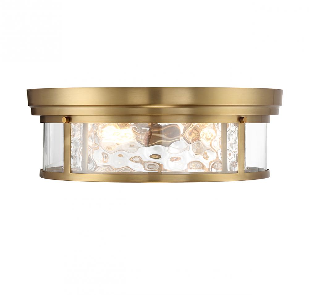 Ashton 4-Light Ceiling Light in Warm Brass