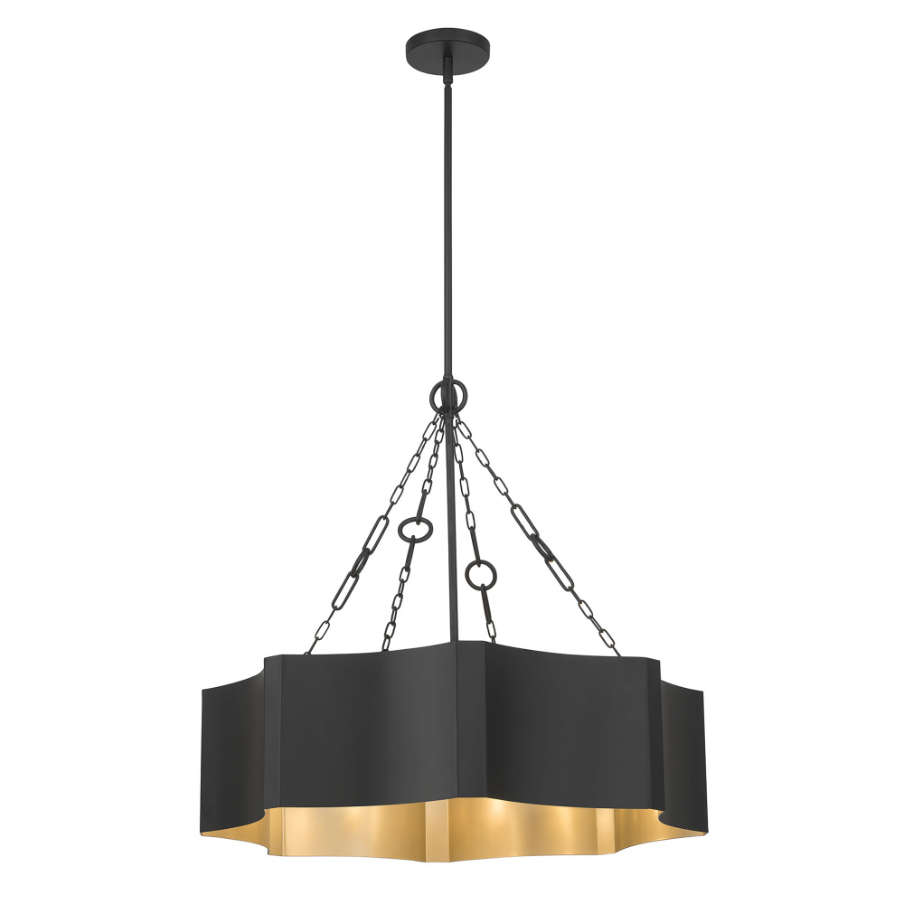 Ottavio 28" Wide 5-Light Pendant
