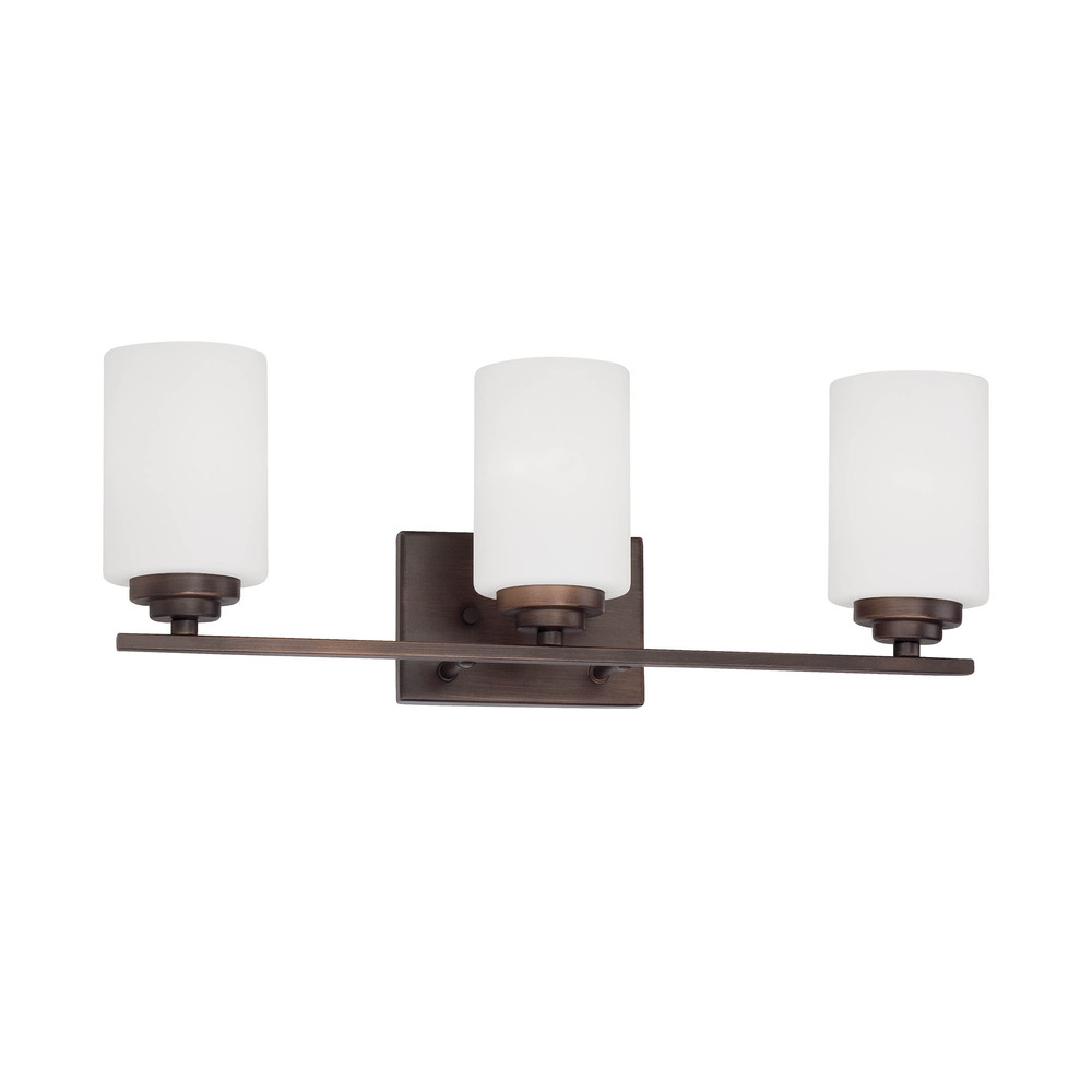 Durham 3-Light Vanity Rubbed Bronze