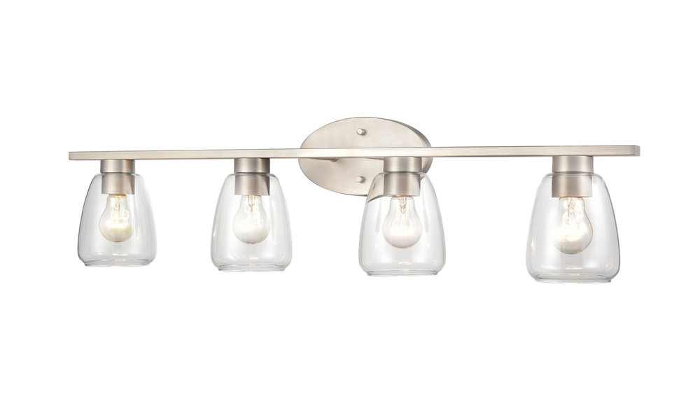 4-Light Vanity Satin Nickel