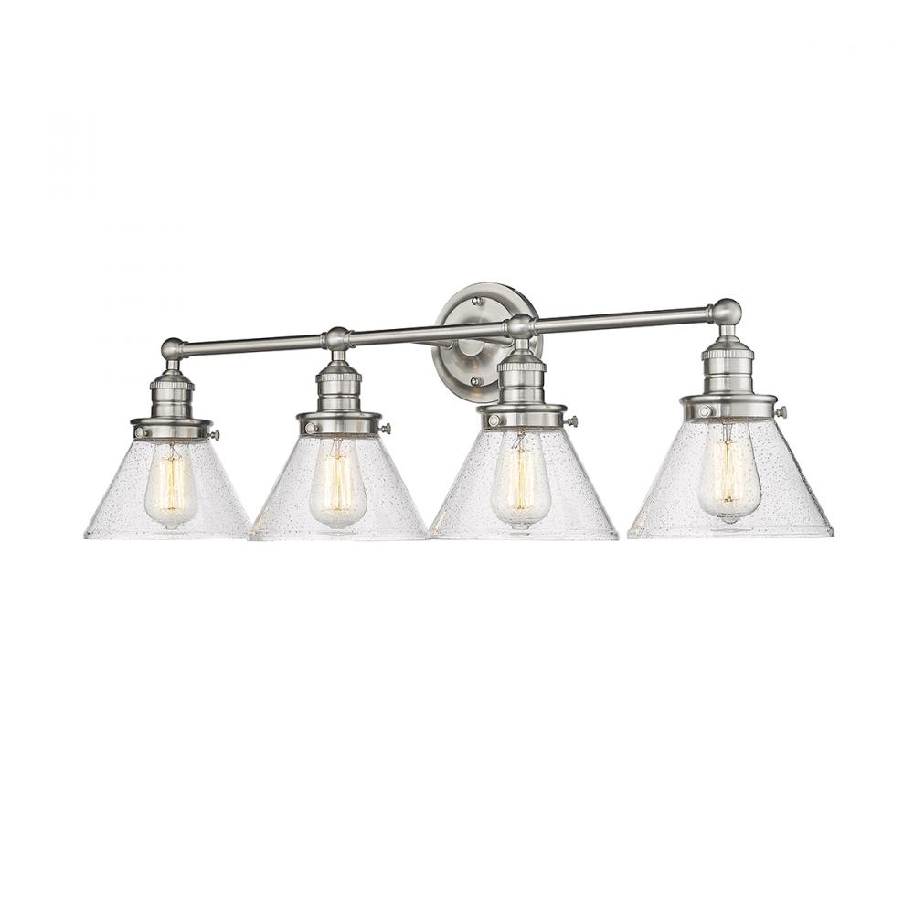 Eyden 4-Light Vanity Brushed Nickel