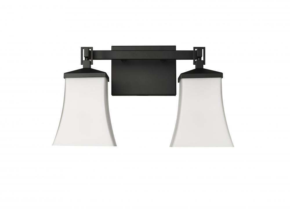 Sonorra 2-Light Vanity Matte Black