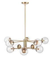 Millennium 8150-MG - Avell 1 - Light Chandelier Ceiling Light Modern Gold