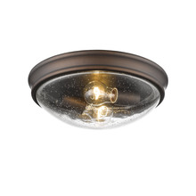 Millennium 5228-RBZ - 2-Light Flushmount Ceiling Light Rubbed Bronze