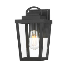 Millennium 68001-PBK - Brenwick  11.25" High 1-Light Outdoor Lantern