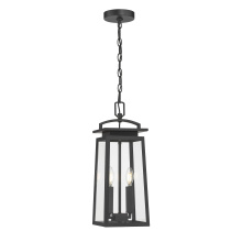 Millennium 66102-PBK - Kendrix 7.5" Wide 2-Light Outdoor Hanging Lantern