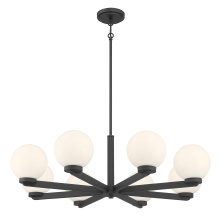 Millennium 97108-MB - Ardeva 34" Wide 8-Light Chandelier