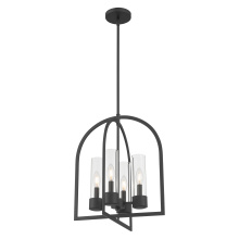 Millennium 9904-MB - Evandrel 16" Wide 4-Light Pendant