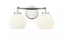 Millennium 22402-PN - Oprah 2-Light Vanity Polished Nickel