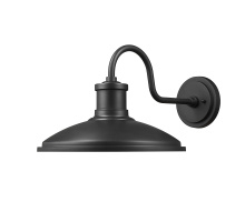 Millennium 81301-TBK - Calhoun 10.5" High 1-Light Outdoor Wall Sconce - Textured Black