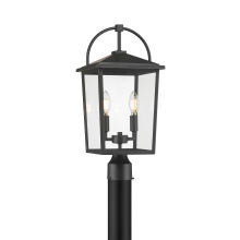 Millennium 66302-PBK - Strathden 19.75" High 2-Light Outdoor Post Lantern