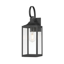 Millennium 402101-PBK - Halston 19" High 1-Light Outdoor Lantern