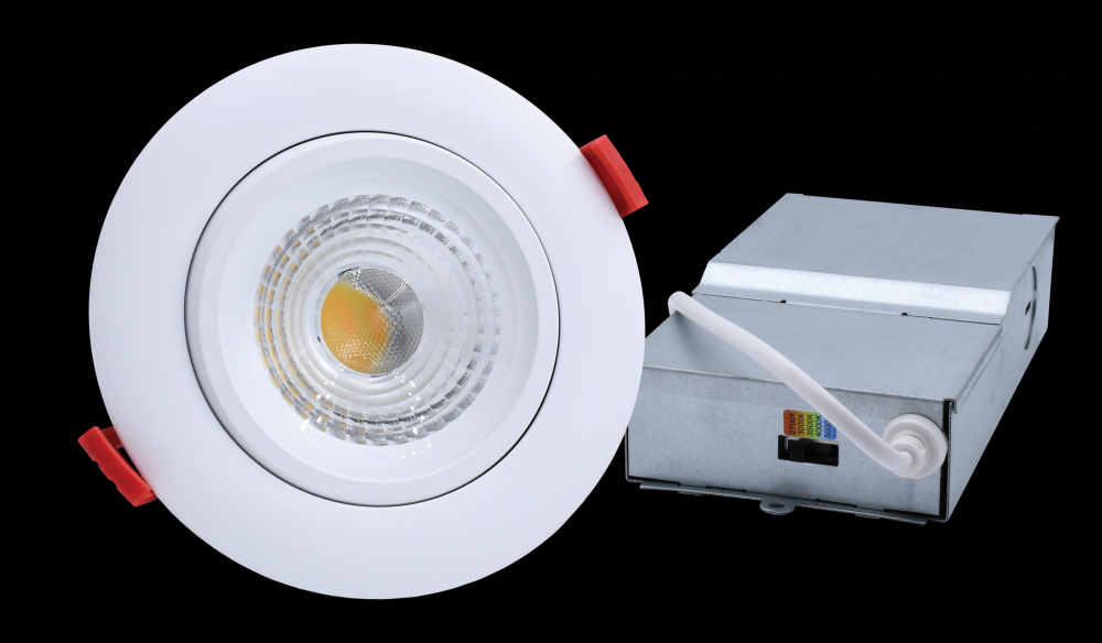 120V MicroTask4 Mini IC Rated Recessed LED Downlight