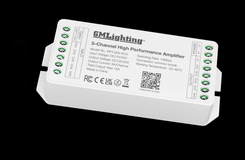 Universal 1-5 Channel Repeater Amplifier