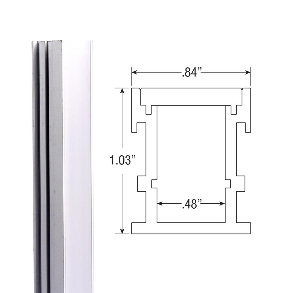 Aluminum Channel Deep Depth Walk Over