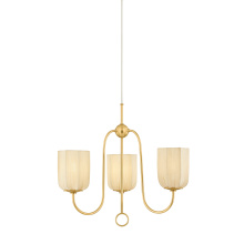 Mitzi by Hudson Valley Lighting H1094803-AGB - Samantha Chandelier