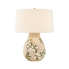 Mitzi by Hudson Valley Lighting HL1112201-AGB/CYM - Maeve Table Lamp