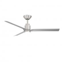 Modern Forms US - Fans Only FR-W2502-52L-BN/SL - Smooth Downrod ceiling fan