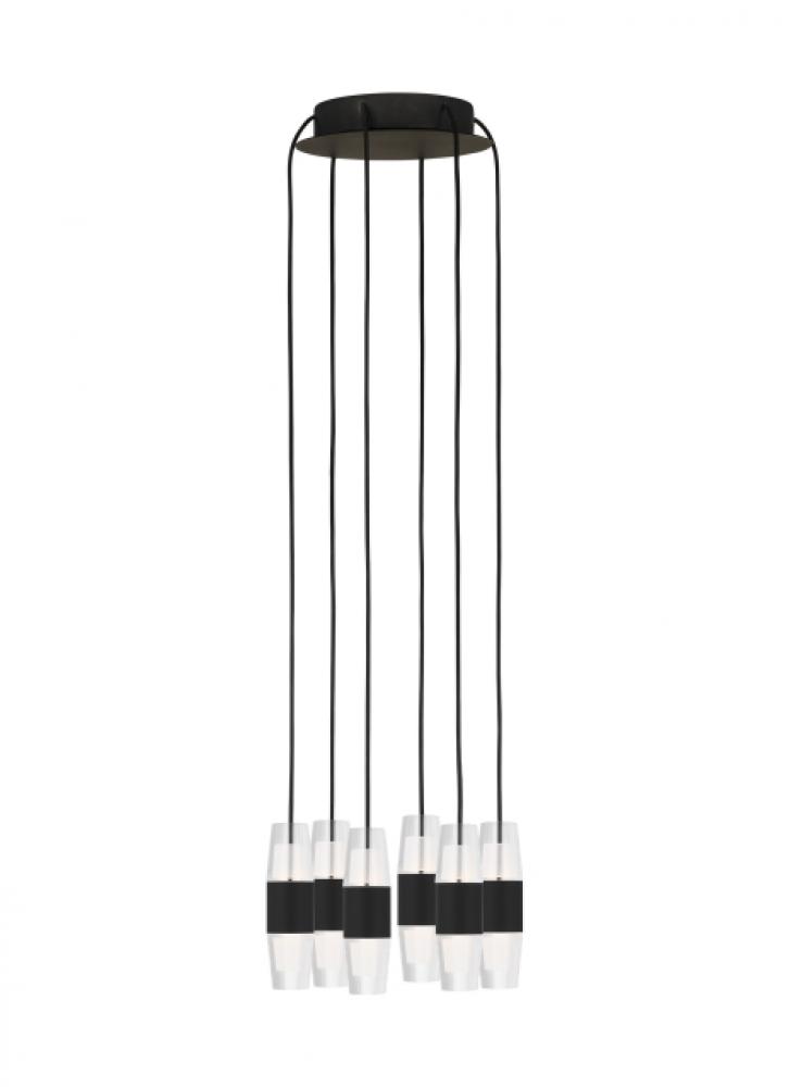 Sean Lavin Lassell Short 6 Light Chandelier