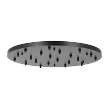 Visual Comfort & Co. Modern Collection SLCH576B - 46.5" Round Multiport Canopy