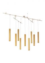 Visual Comfort & Co. Modern Collection 700BLKL9R-LED930S - Blok Large Chandelier