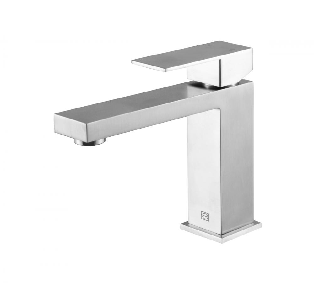 Vanity Faucet 2" × 6 1/4"× 7" brushed nickel