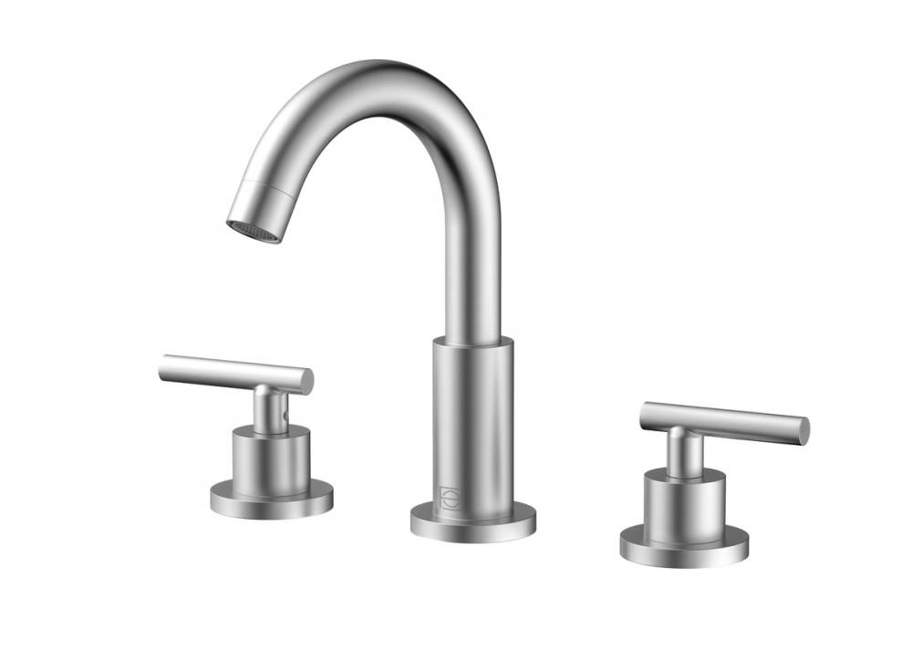 Vanity Faucet 1-0 1/8" × 8 1/4"  × 6 11/16" brushed nickel